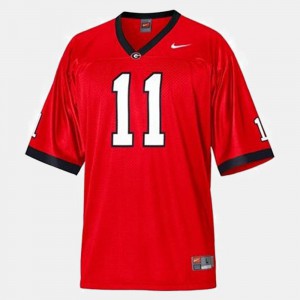 #11 Youth(Kids) Aaron Murray UGA Jersey Red College Football 175333-550