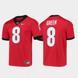Red Alumni Player College Football For Men's A.J. Green UGA Jersey Game #8 563472-935