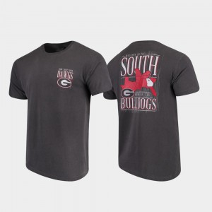 For Men Gray Comfort Colors Welcome to the South UGA T-Shirt 951466-210