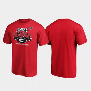 UGA T-Shirt Receiver For Men Red 2020 Sugar Bowl Champions 594292-341