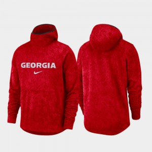 UGA Hoodie Basketball Team Logo Pullover Red Men Spotlight 433448-650