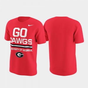 Red For Men Performance Local Verbiage UGA T-Shirt 201928-949